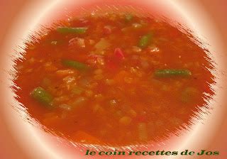 Le Coin Recettes De Jos Soupe De Lentilles Rouges Aux L Gumes