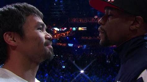 Floyd Mayweather Vs Manny Pacquiao Mira Cómo Se Vivió El Pesaje Oficial De La Pelea Del Siglo