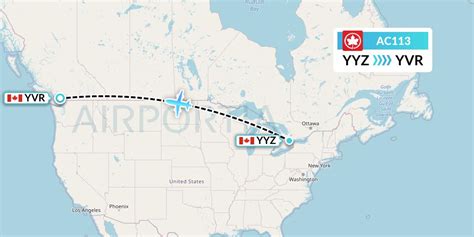 Ac Flight Status Air Canada Toronto To Vancouver Aca