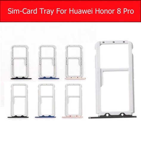 Memory And Sim Card Tray Adapter For Huawei Honor V9 Duk Al20 Duk Tl30 Micro Sd Card Holder For