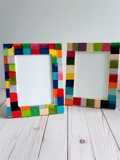 Easy Picture Frame Craft For Kids In 2024 Picture Frame Crafts Diy