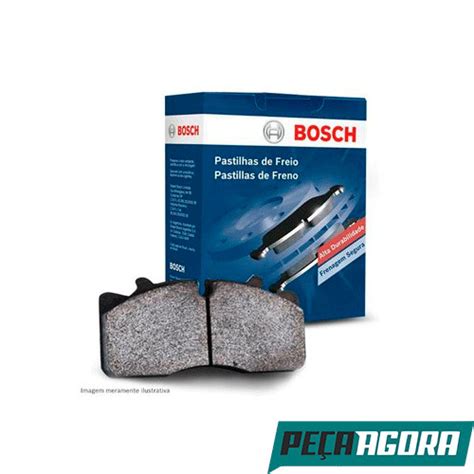 Par Pastilha De Freio Dianteira Bosch Gm Chevrolet Agile Celta Classic