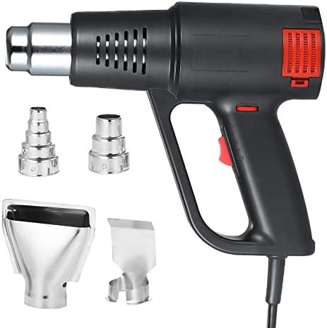 Heat Gun Irovami W Industrial Fast Heating Hot Air Gun Kit LCD Variable Temperature Control