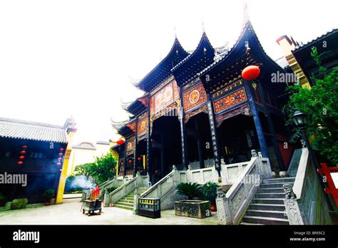 Yu Wang Place In Huguang Guild Hall Scenic Area Chongqing China Stock