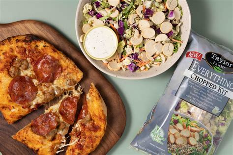 Meatlovers Pizza & Everything Chopped Salad Recipe - Home Chef
