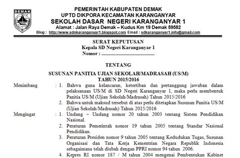 Detail Contoh Surat Keputusan Kepanitiaan Koleksi Nomer 44