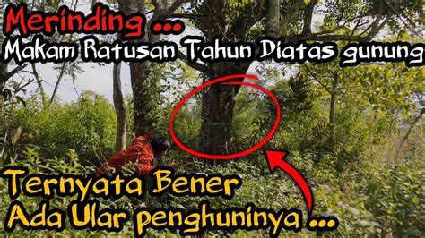 MERINDING TERNYATA BENAR ADA ULAR PENUNGGU MAKAM KERAMAT RATUSAN