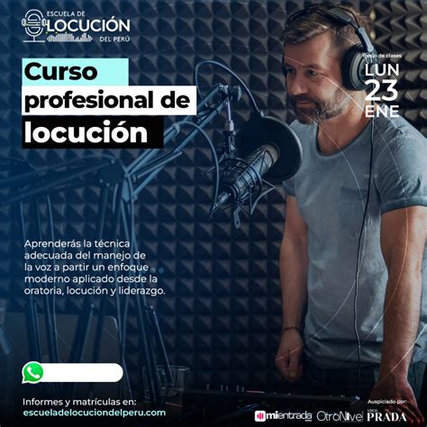 Curso Virtual De Locución Profesional Oratoria Locución Y Liderazgo