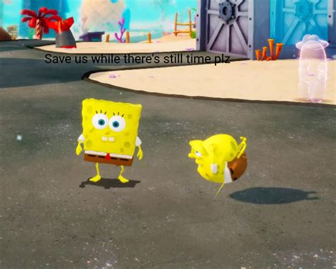 Barefoot SpongeBob SpongeBob Battle For Bikini Bottom Rehydrated