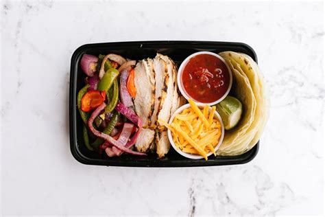 Chicken Fajitas Lean Lifestyle Meal Plan Delivery Phoenix