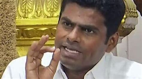 Annamalai Contesting Lok Sabha Polls Tamil Nadu Bjp Chief Says ‘i Will If Today News