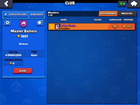 We Need You🫵to Join The Master Baiters It’s A Club R Brawlstarsrecruit