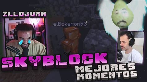 ILLOJUAN en Skyblock Nadie lo vio venir Ft Andrés y Guille