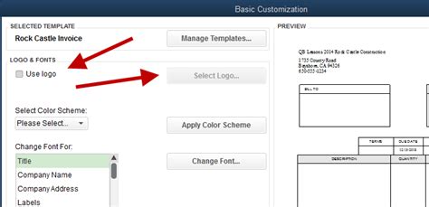 How To Edit Invoice Template In Quickbooks Method