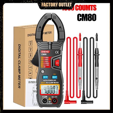 Multimeter Aneng Cm Cm Count Clamp Multi Function Automatic