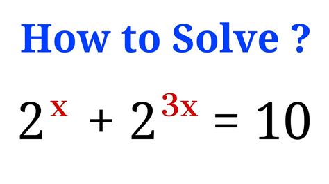 Math Olympiad Question Nice Algebra Problem How To Solve This