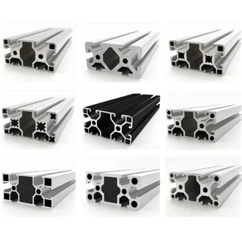 T Industrial T Slot V Slot European Standard Aluminium Aluminum