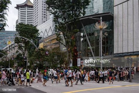 Orchard Road Singapore Photos And Premium High Res Pictures Getty Images