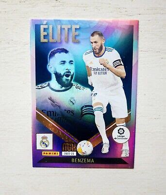 Panini Karim Benzema Megacrack MGK Elite La Liga 2022 2023 Real Madrid