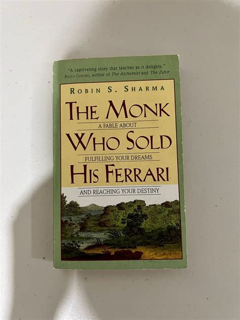 The Monk Who Sold His Ferrari By Robin Sharma Hobbies Toys Books