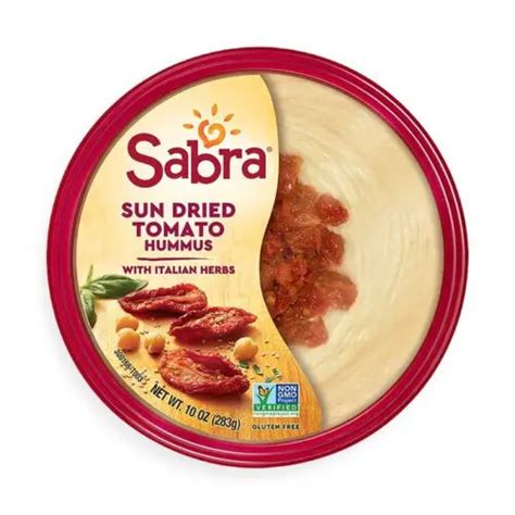 Sabra Hummus Sundried Tomato 12 Pc Wholesome Fresh