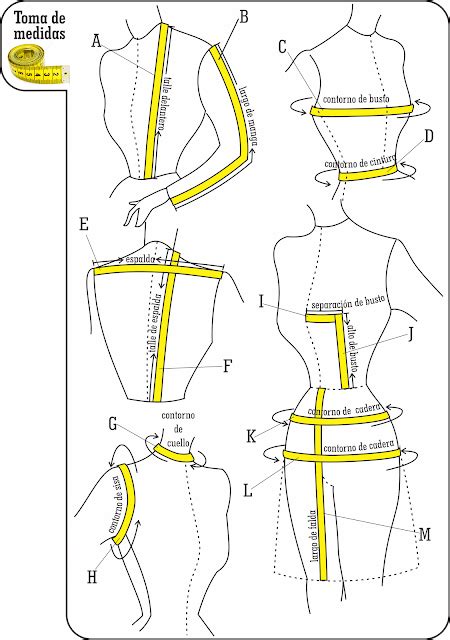 Diseño Y Costura Bases Principales Del Corte Toma De Medidas Sewing Clothes Women Clothes