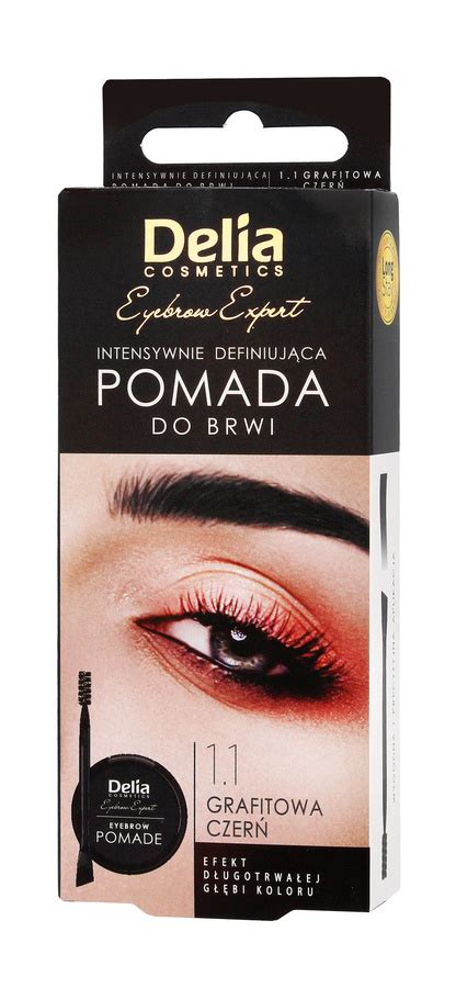 Delia Cosmetics Eyebrow Expert Pomada Do Brwi Grafit StrefaUrody Pl