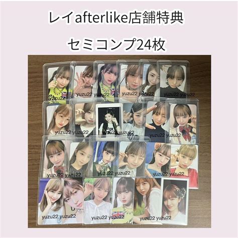 レイ トレカ Ive Afterlike ヨントン ラキドロ ポラロイド メルカリ