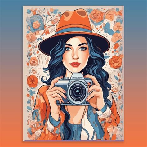 Mulheres Do Dia Mundial Da Fotografia Ilustra O Vetorial De C Mera