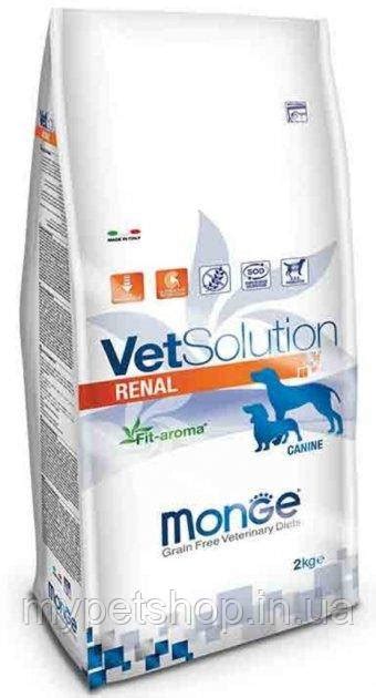 MONGE Монж VetSolution Renal Canine Сухой Беззерновой Корм для Собак ...