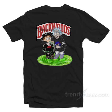 Backwoods Rick and Morty Hoodie Cheap Custom - Trendstees.com