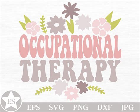 Occupational Therapy Svg Ot Svg Occupational Therapy Png Etsy México