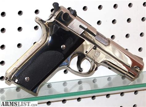 Armslist For Sale Sandw Smith And Wesson Model 59 Nickel 9mm