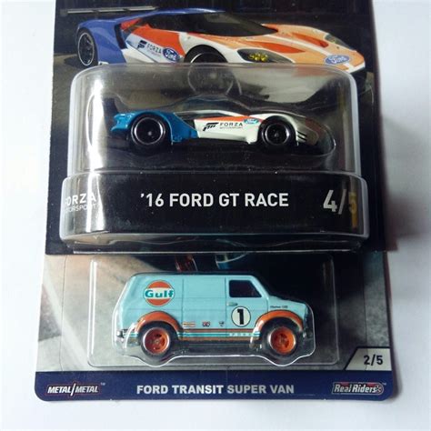 Jual Paket Hot Wheels Ford Transit Super Van Ford GT Race Shopee Indonesia
