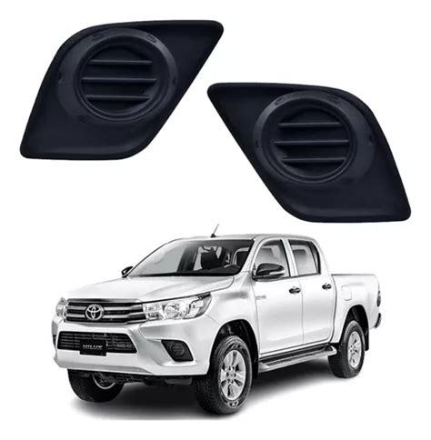 Par Rejilla Facia Toyota Hilux S Hoyo Env O Gratis