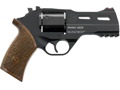Chiappa Rhino 40ds 9mm Luger Revolver 4 Black Barrel 6 Round Walnut