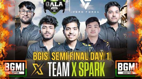 TEAM XSPARK CHICKEN DINNER HIGHLIGHTS TODAY IN BGIS SEMI FINAL TX