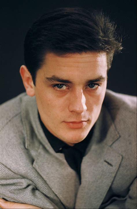 Alain Delon In 1963 Alain Delon Handsome Male Actors 60s Men Luchino Visconti Michelangelo