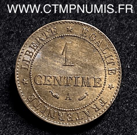 Centime Ceres Iii Republique A Paris Sup Ctmp Numis Achat