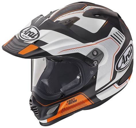 Casque Arai Tour X Vision Orange Adventure Trail