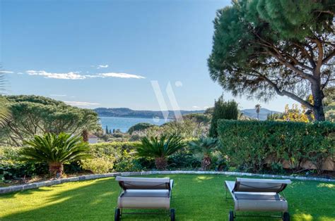 Vente Villa Avec Vue Mer Sainte Maxime M