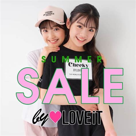 Byloveitさんのインスタグラム写真 Byloveitinstagram 「by Loveit ♡ Summer Sale ナルミヤオンラインで、ひと足早くバイラビセールがはじまり