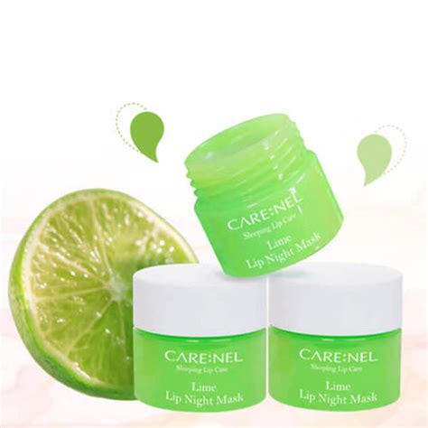 CARE:NEL Lime Lip Night Mask 5g | DODOSKIN
