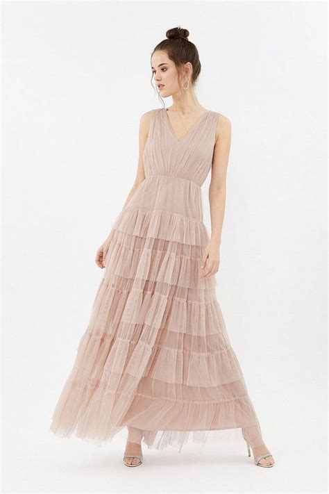 Tulle Tiered Maxi Dress Coast Tiered Maxi Dress Maxi Dress