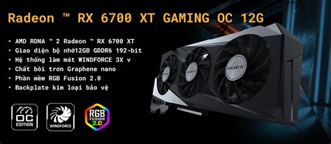 Vga Rx 6700xt Gigabyte Gaming Oc 12g 2nd