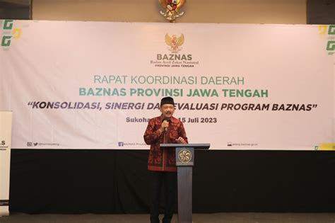 Optimalkan Kinerja Gus Yasin Minta Baznas Kabupaten Kota Perkuat