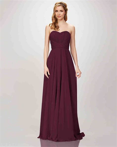 Burgundy Bridesmaid Dress Theia Impressmode