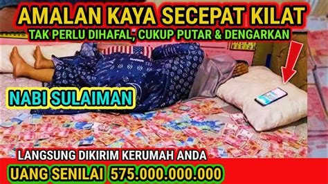 Doa Cepat Kaya Nabi Sulaiman Doa Penarik Rezeki Dari Segala Penjuru