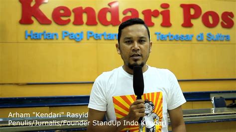 Testimonial Bang Rahmat StandUp Indo Kendari YouTube