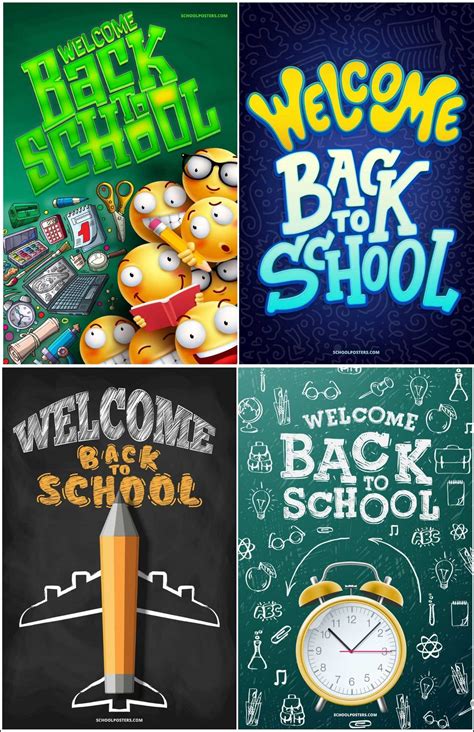 Welcome Back To School Poster Package Llc